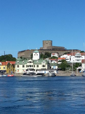Marstrandsön sedd från Koön.